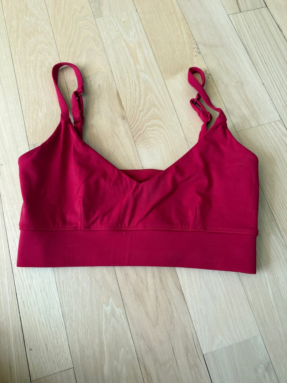 Vitality Red Sports Bra